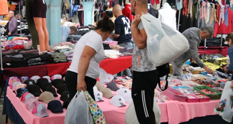 Bulgarlar Edirne’ye bu kez kışlık alışverişi için geldi