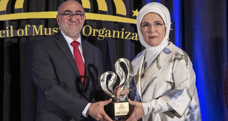 Emine Erdoğan’a ABD’de ödül