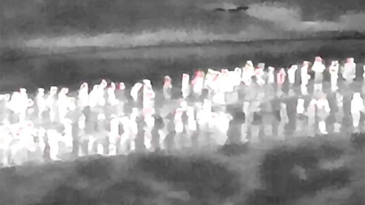 Göçmenlerin ABD yolculuğu kamerada