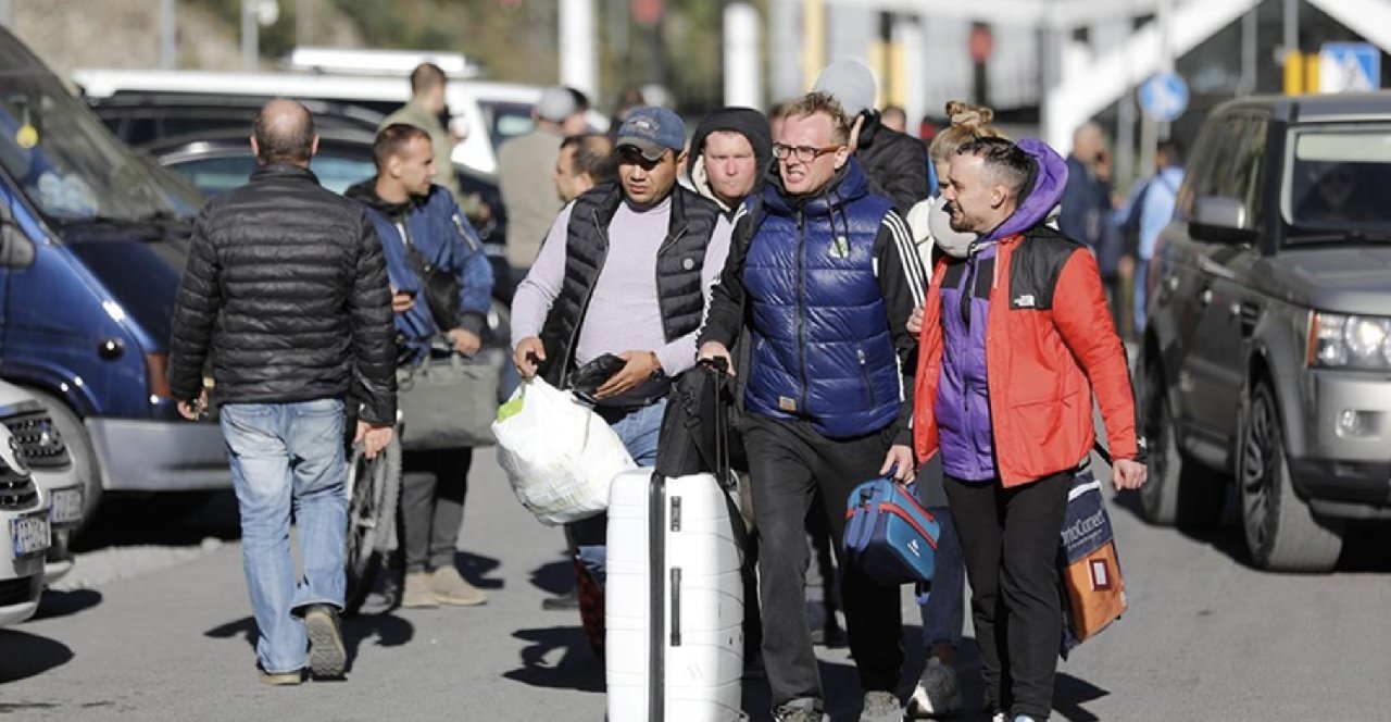 Gürcistan’a son 10 günde 78 bin 742 Rusya vatandaşı girdi