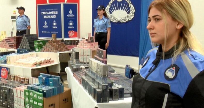 İstanbul’da 14 bin 215 şişe sahte parfüm ele geçirildi