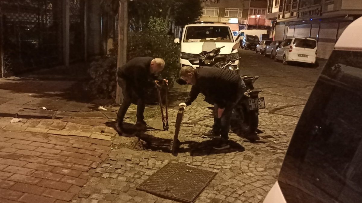 İstanbul’da uyuşturucu operasyonu: Lağımdan kokain çıktı
