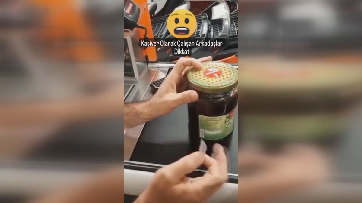 Kasiyerin dikkati barkod hilesini ortaya çıkardı