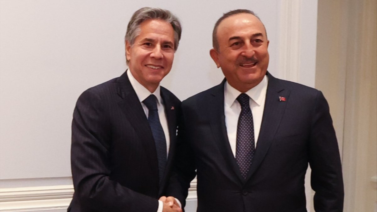 Mevlüt Çavuşoğlu, Antony Blinken ile görüştü