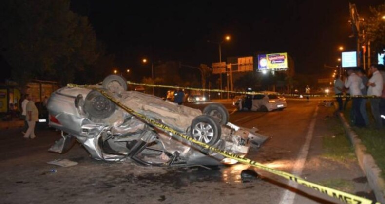 Şanlıurfa’da otomobiller çarpıştı: 1 ölü, 4 yaralı