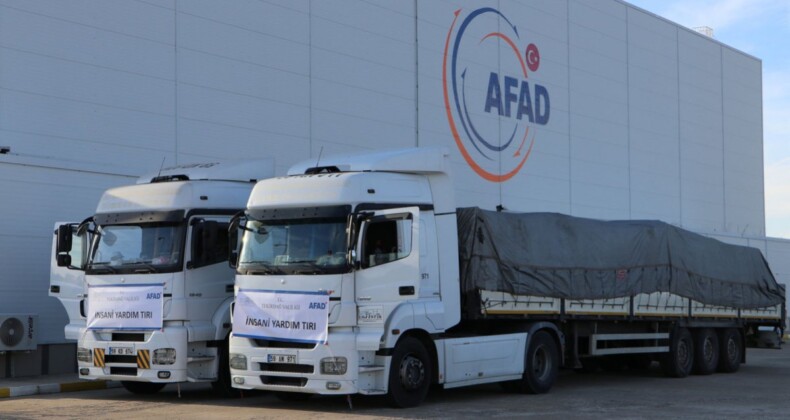 Tekirdağ’dan’dan, Pakistan’a 9 tır dolusu yardım yola çıktı