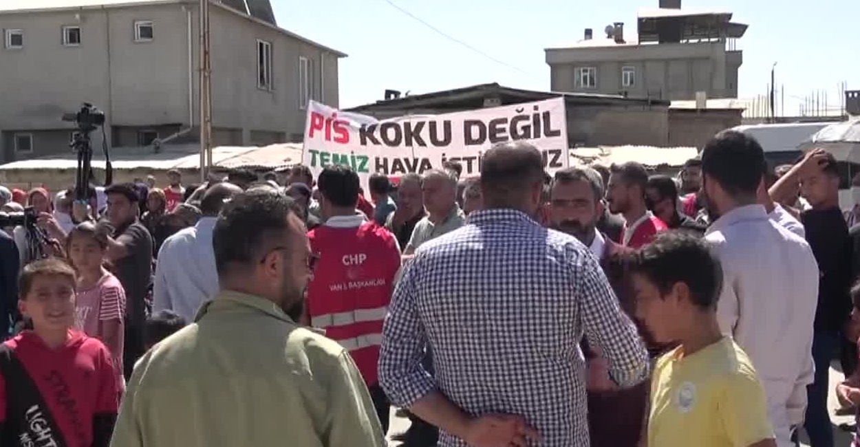 Van Gölü’nün rengi değişti: Kokudan duramıyoruz