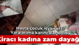 Zammı vermek istemeyen kiracı kadına zam dayağı