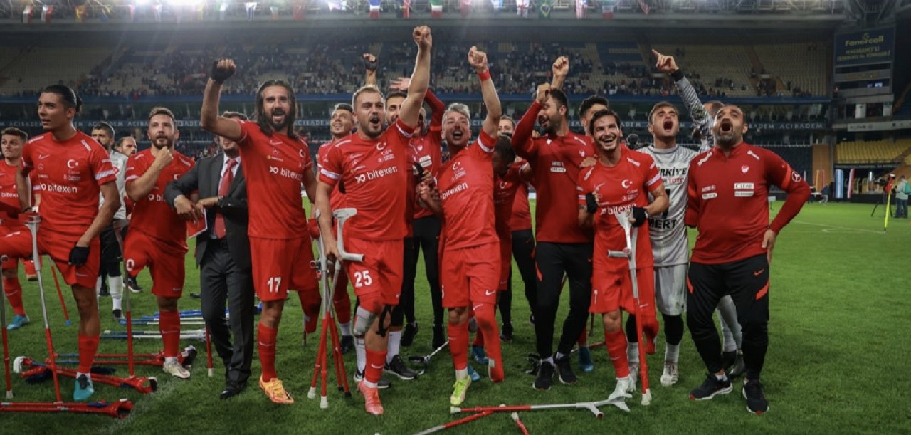 Ampute Futbol Milli Takımı, Fransa’yı 3-0 mağlup etti