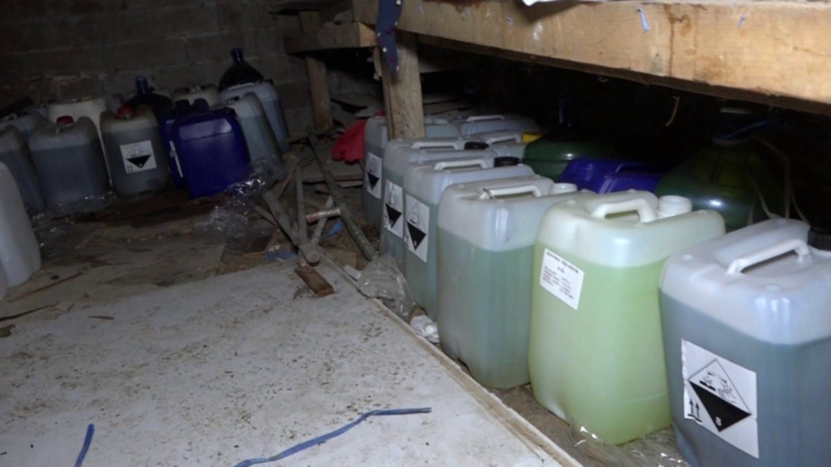 Bursa’da çalıştığı iş yerinden bidon bidon mazot çalan şahıs yakalandı