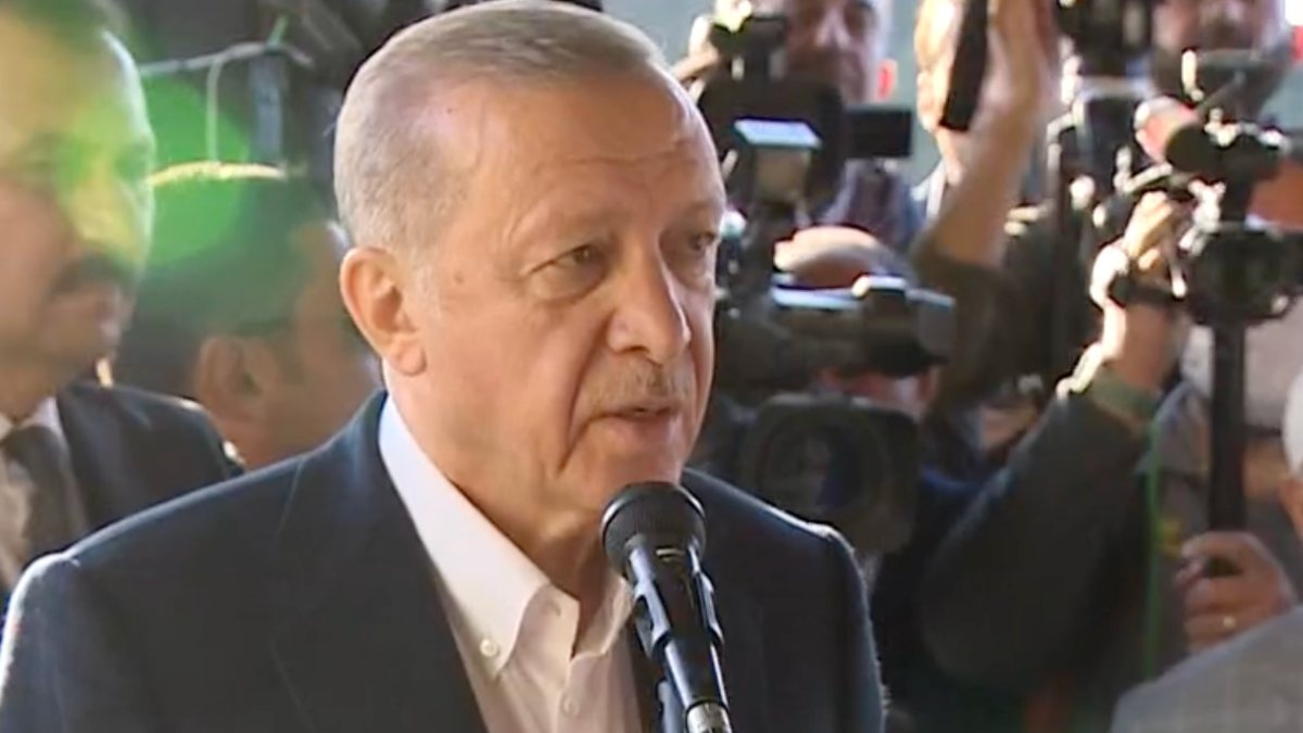 Cumhurbaşkanı Erdoğan, Bartın’da cenaze törenine katıldı