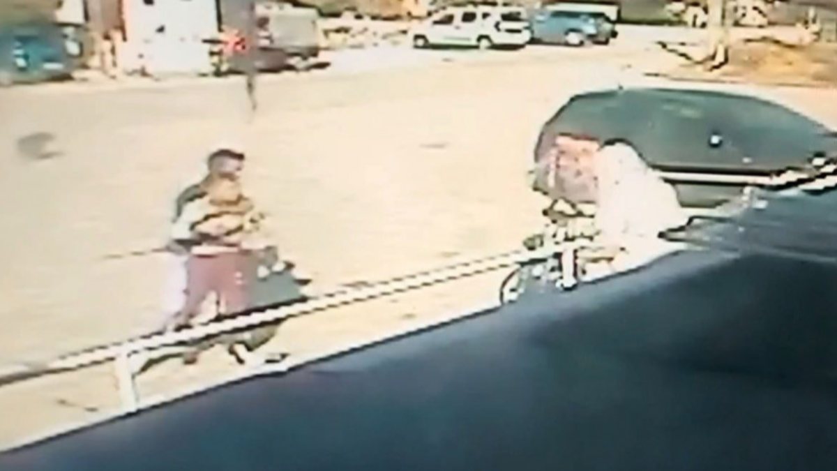 Edirne’de 12 yaşındaki Umut’a saldıran sokak köpekleri kamerada