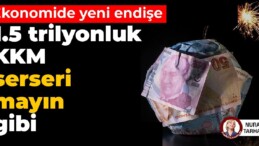 Ekonomide yeni endişe: 1.5 trilyonluk KKM, serseri mayın gibi