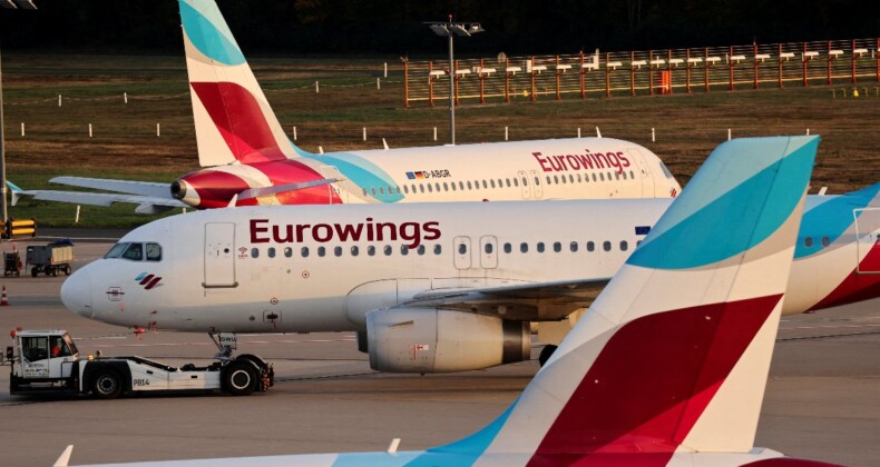 Eurowings pilotları, Almanya’da 3 günlük greve başladı