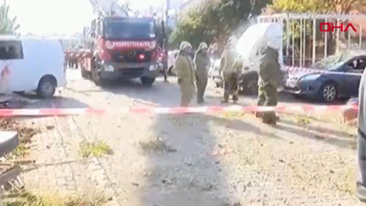 İkitelli Esenler Sanayi Sitesi’nde patlama