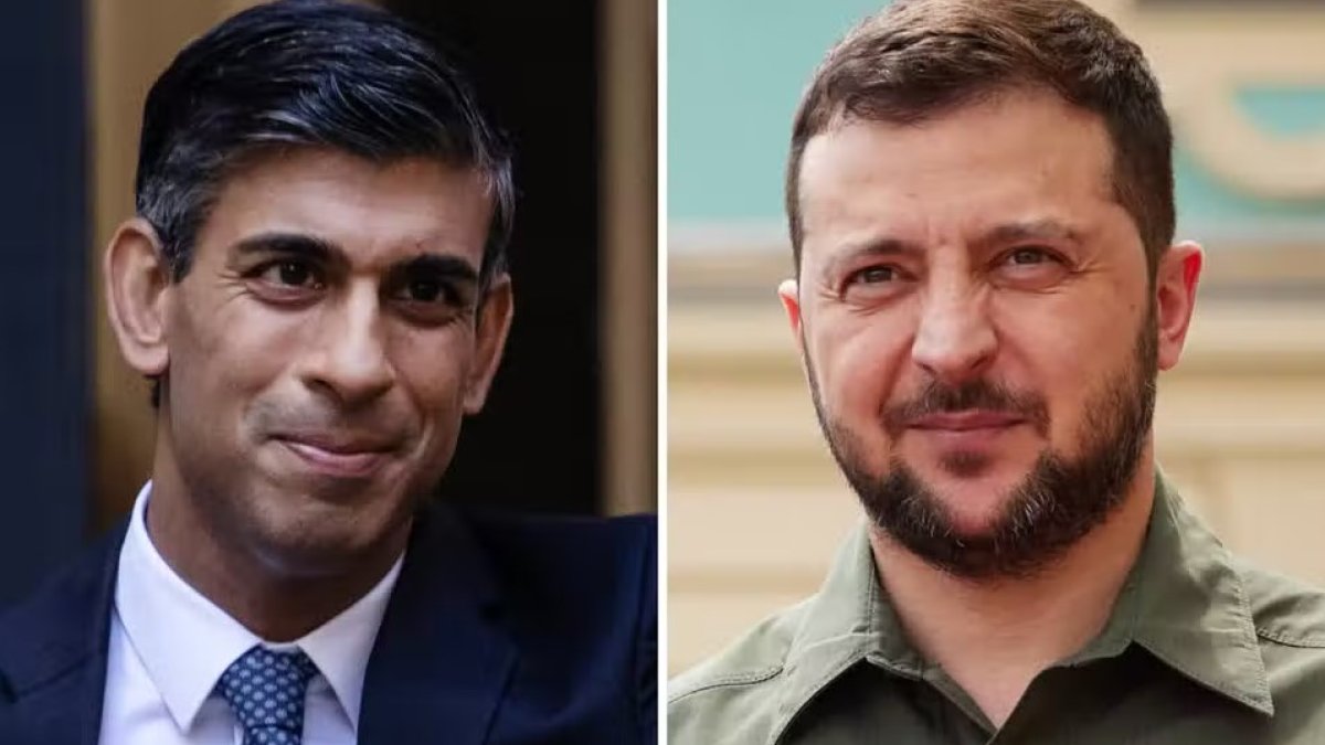 İngiltere’nin yeni Başbakanı Sunak, ilk görüşmesini Zelensky ile yaptı