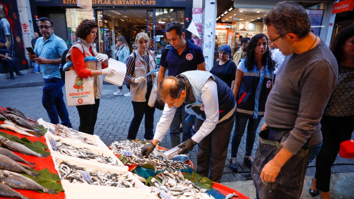 İstanbul’da balıkçılara ’18 cm’ denetimi