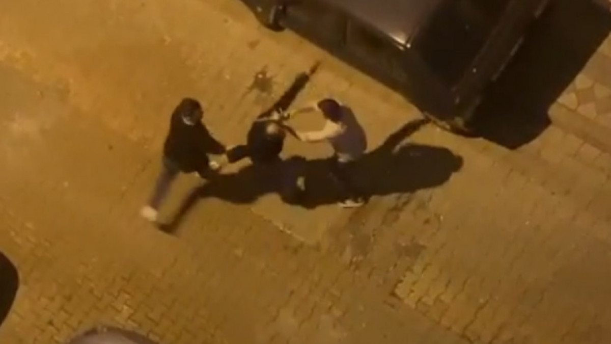 İstanbul’da tartışmadan kavgaya dönen kavgalar kamerada