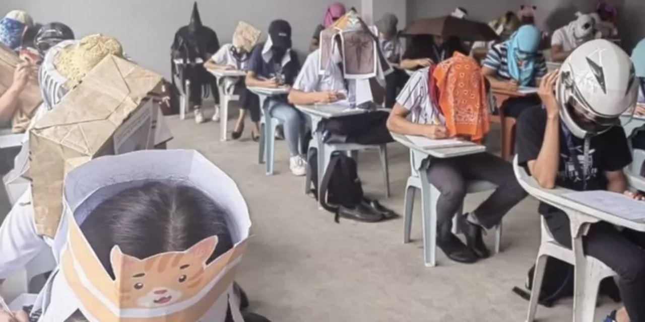 ‘Kopya önleyici’ şapkalar sosyal medyada viral oldu