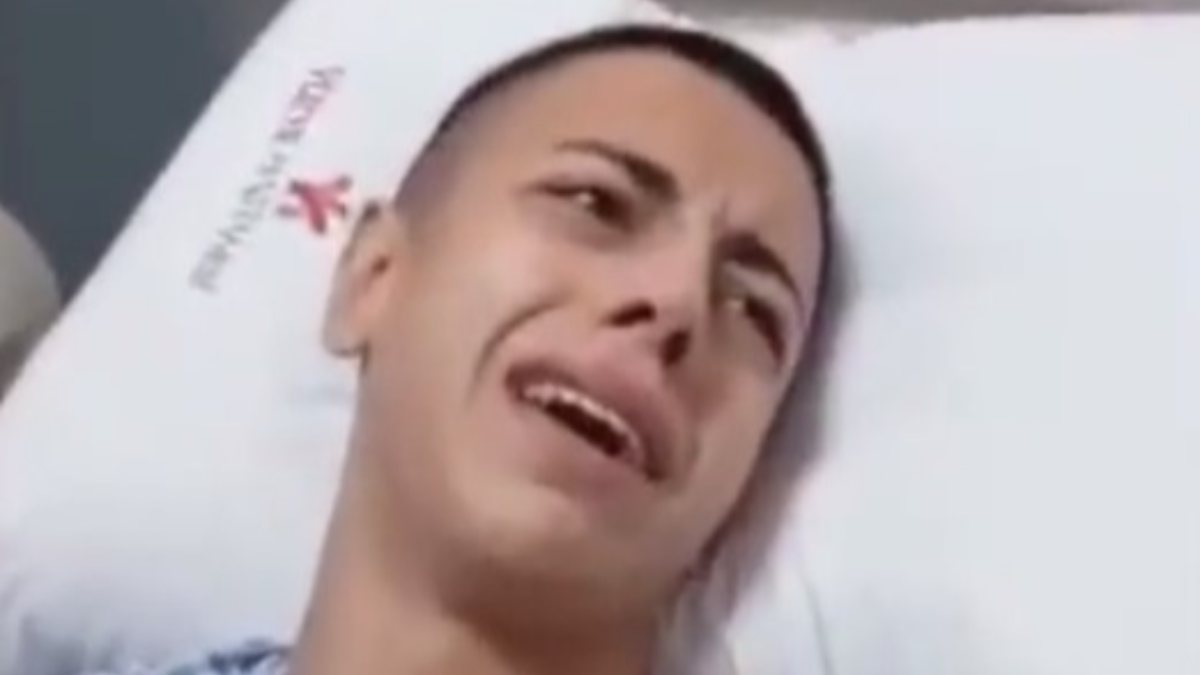 Narkozun etkilediği genç, cinsel organı yüzünden ağladı