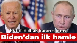 Putin’in ilhak kararı sonrası ABD’den yeni yaptırımlar geldi