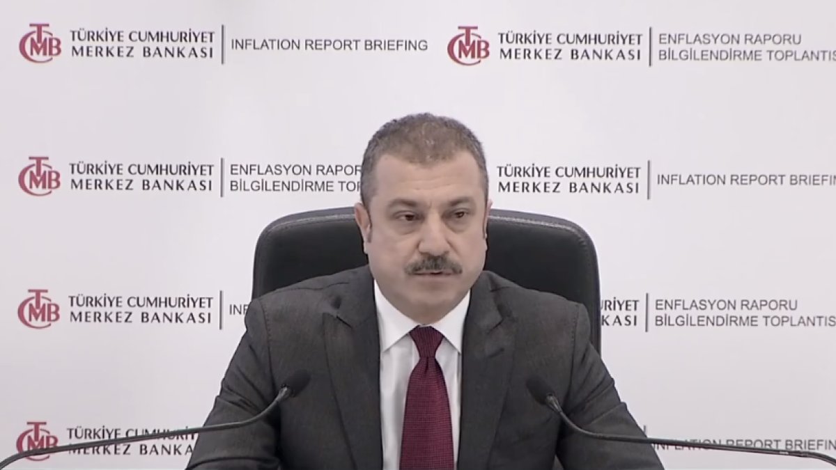 TCMB Başkanı Şahap Kavcıoğlu: 2022 enflasyon tahmini yüzde 65,2