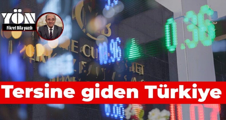 Tersine giden Türkiye