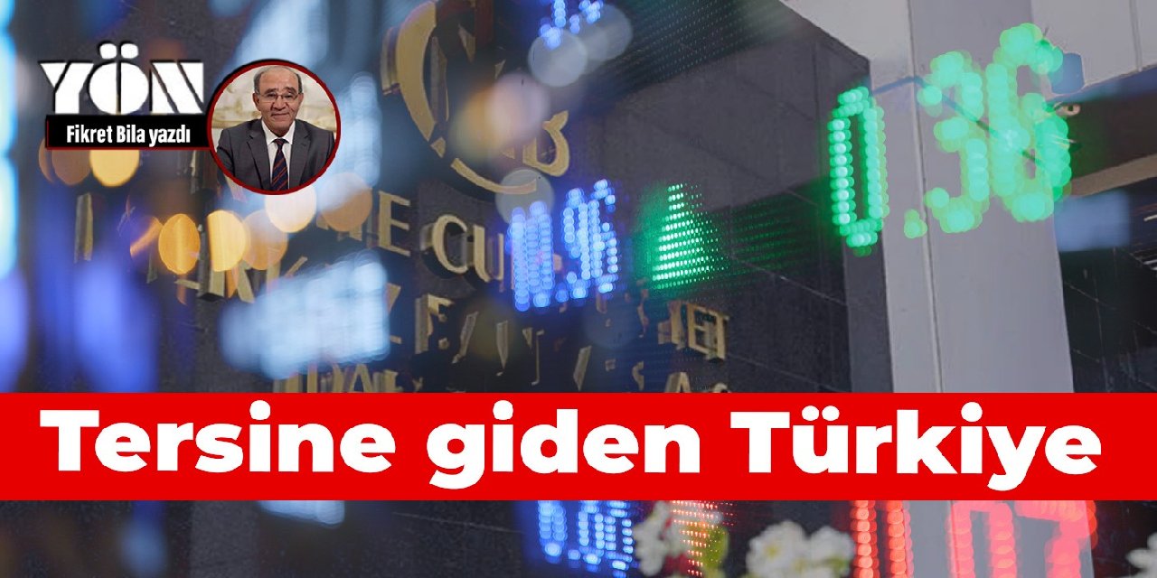 Tersine giden Türkiye