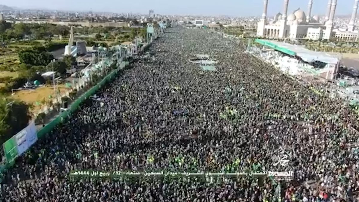 Yemen’de milyonlarca kişi Mevlid Kandili’ni kutladı