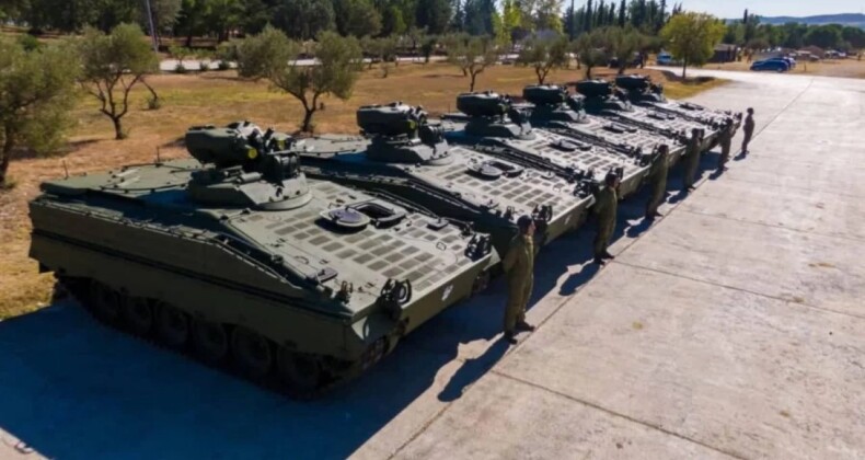 Yunanistan, Almanya’dan Marder zırhlı araçlarını teslim aldı
