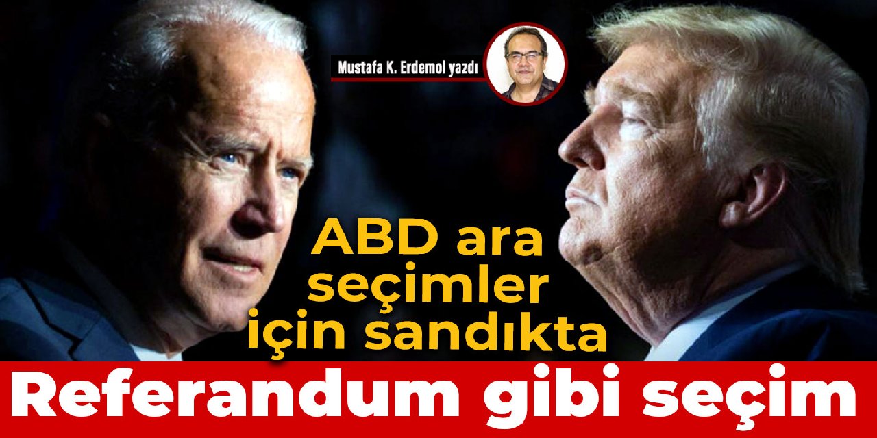 ABD ara seçimler için sandıkta Referandum gibi seçim