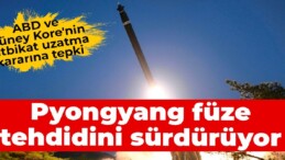 ABD ve Güney Kore’nin tatbikat uzatma kararına tepki: Pyongyang füze tehdidini sürdürüyor