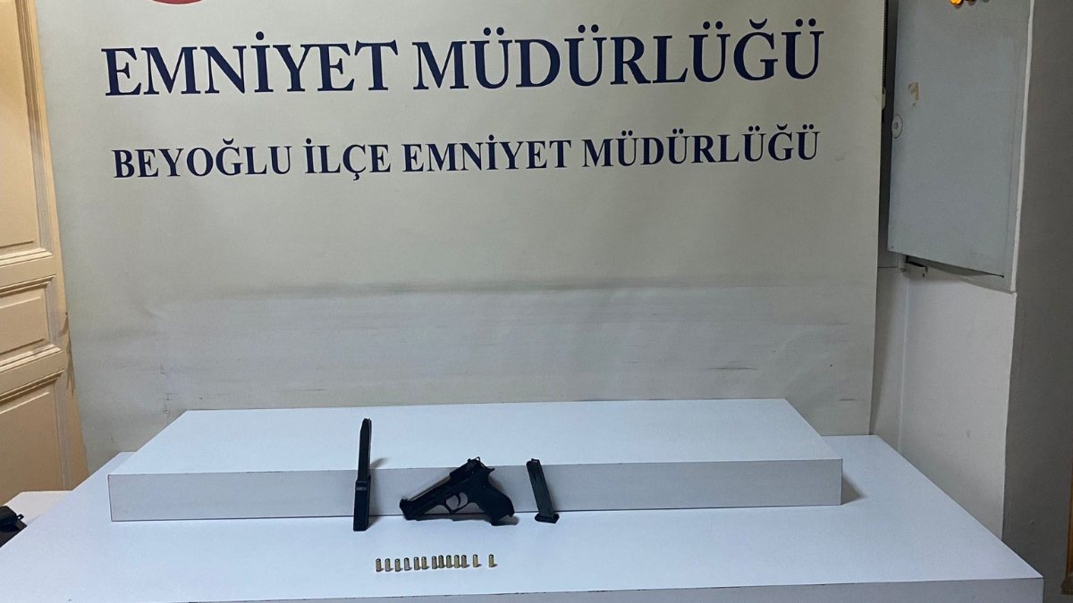 Beyoğlu’nda düğün magandası yakalandı, ‘Keyfi ateş açtım’ dedi