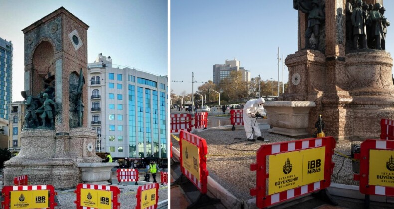 İBB, Taksim Cumhuriyet Anıtı’nı restore edecek