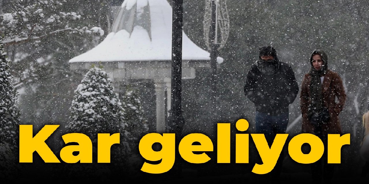 Kış geliyor: Kar yağışı için tarih verildi