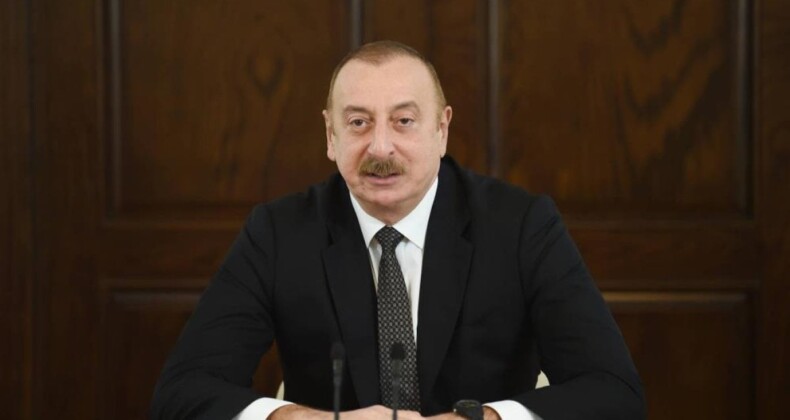 Aliyev: Doğal kaynaklarımızı sömürenler uluslararası hukuk normuna göre suçludur