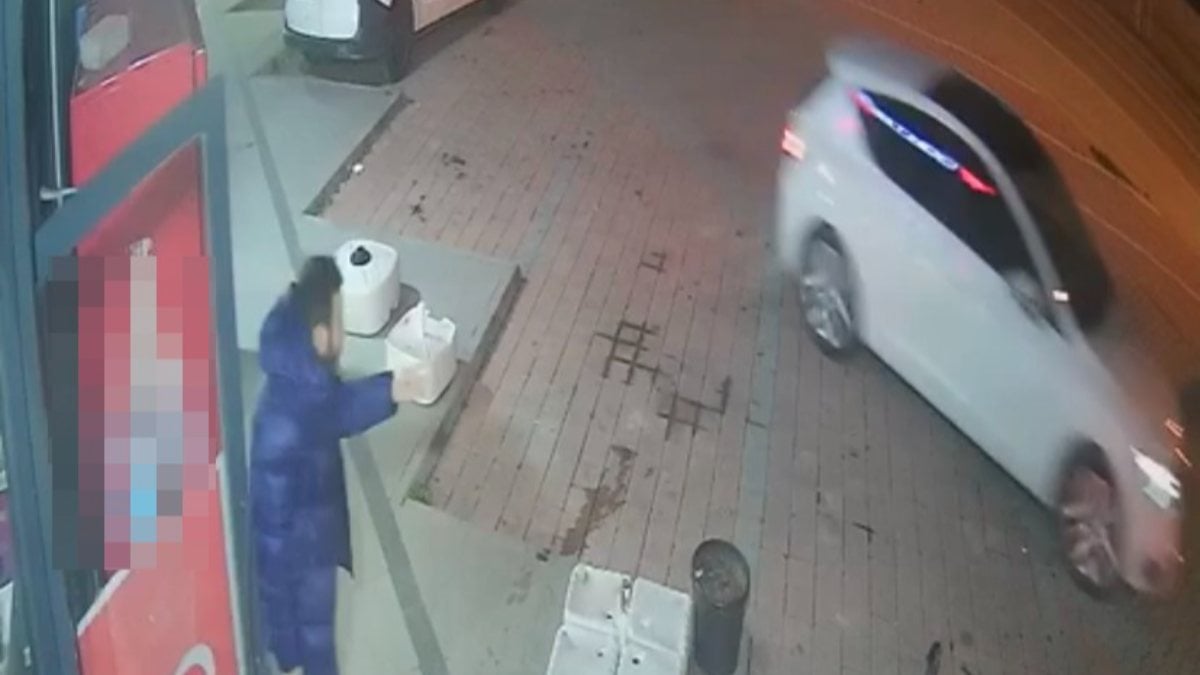 Bahçeşehir’de gözünün önünde aracını çaldırdı