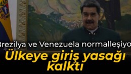 Brezilya, Maduro’nun ülkeye giriş yasağını kaldırdı