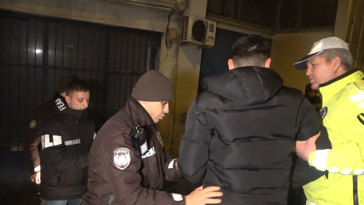 Bursa’da babasının arabasını alan ehliyetsiz sürücü kovalamayla yakalandı