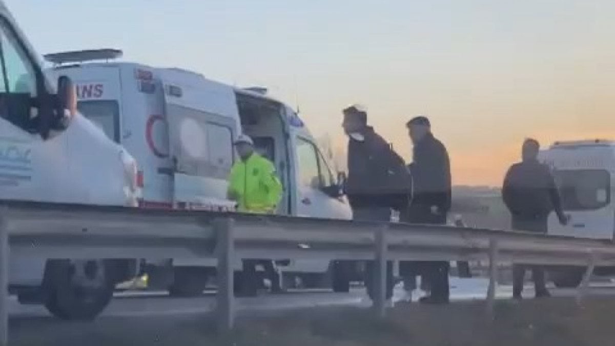 Büyükçekmece’de minibüsün çarptığı kadın öldü