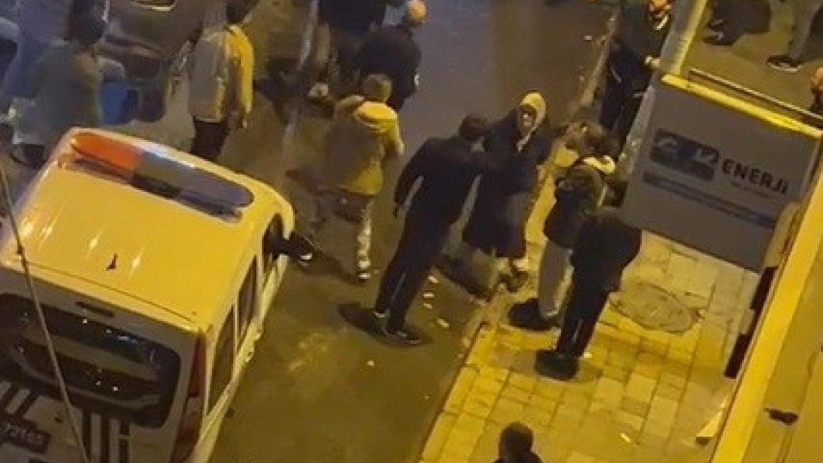 Esenyurt’ta kaza sonrası çıkan kavgada ortalık savaş alanına döndü