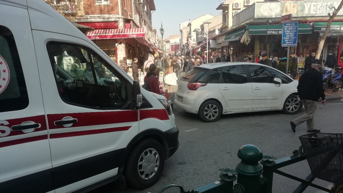 Eskişehir’de yanlış park ambulansın geçişini engelledi