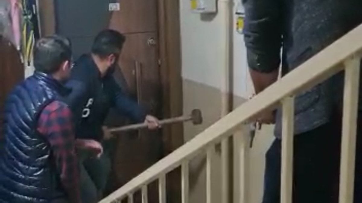 Eyüpsultan’da, balyozlu uyuşturucu operasyonu