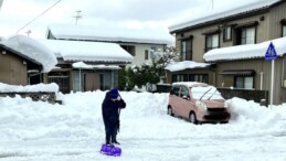 Japonya’da kar yağışı bilançosu: 17 ölü, 90 yaralı