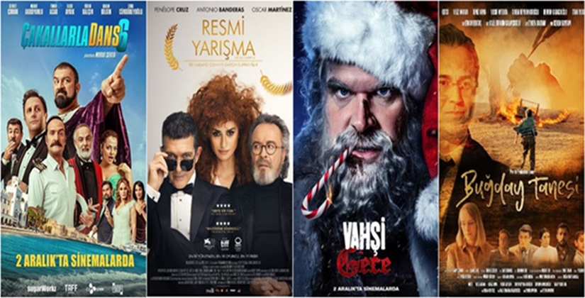 Aralık Ayının İlk Haftası Beyazperdeyle Buluşan Filmler