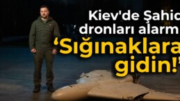 Kiev’de Şahid dronları alarmı: Sığınaklara gidin!