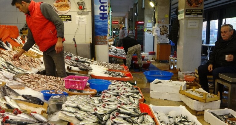 Kocaeli’de balık fiyatları geriledi