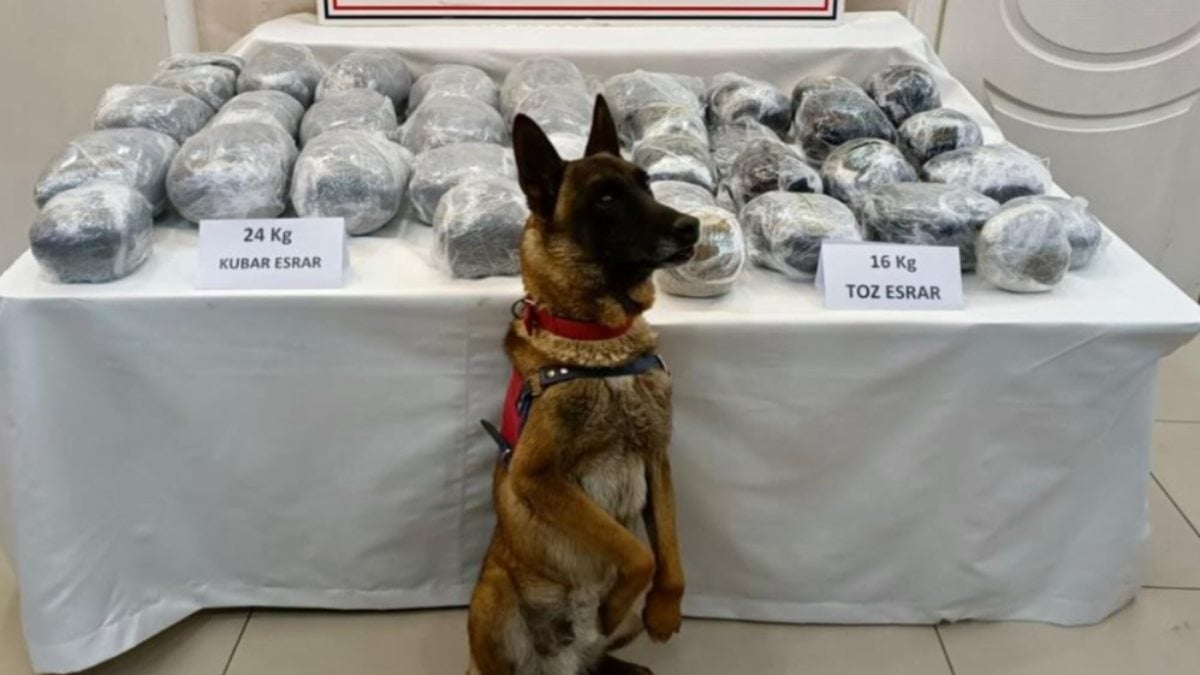 Sivas’ta yolcu otobüsünde uyuşturucu ele geçirildi