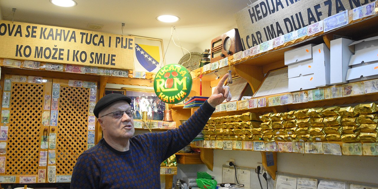 560 yıllık Boşnak kahvesine yoğun ilgi