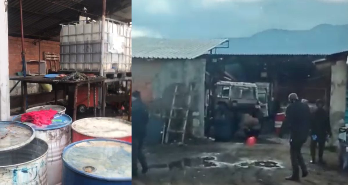 6 bin litre kaçak akaryakıt ele geçirildi